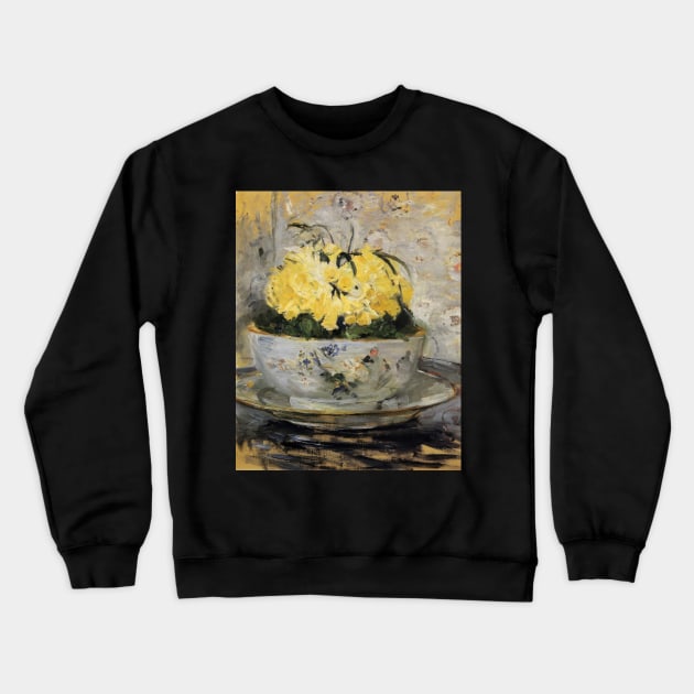 daffodils - Berthe Morisot Crewneck Sweatshirt by Kollagio